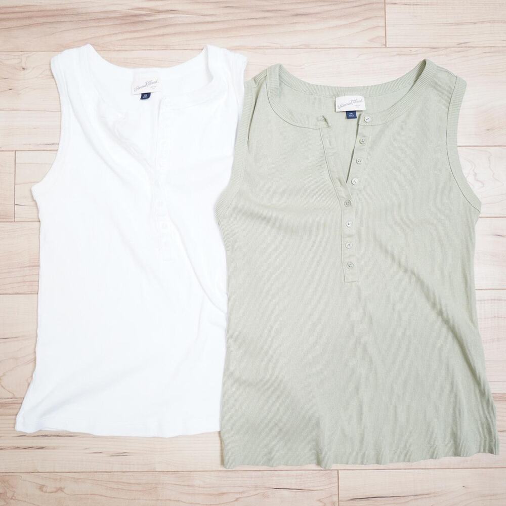 Universal Thread Ribbed Henley Tank Set XL - Picture 6 of 6